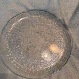 Clear Depression glass dishes